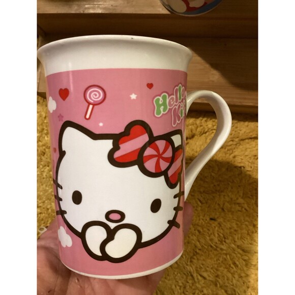 Hello Kitty Lover Stocking Stuffer Kit Coffee Mugs Coin Purse Vintage Stickers + - Picture 6 of 12
